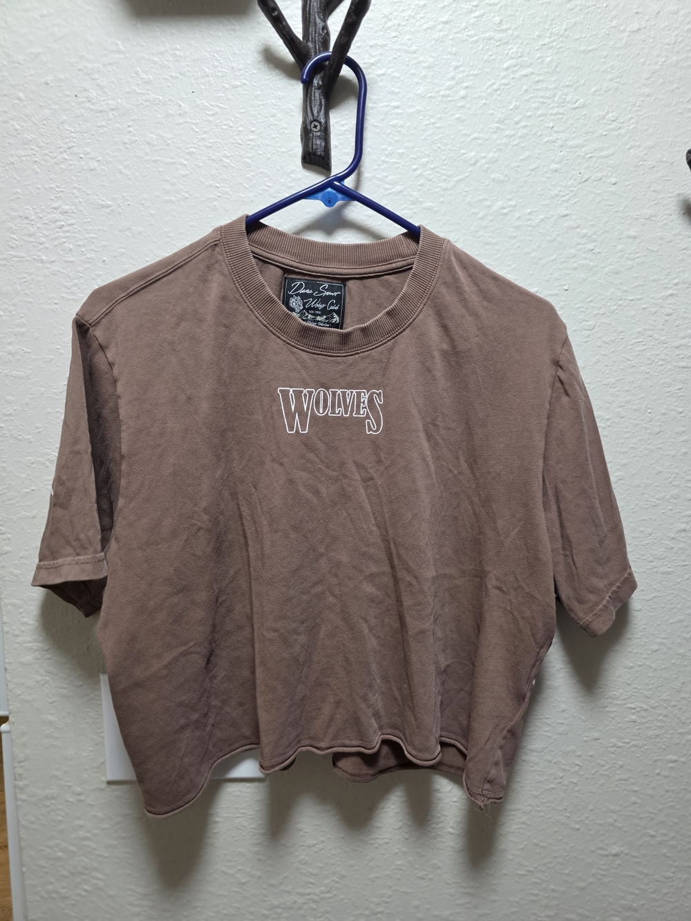 Darc Sport Wolves Crop Top Size L